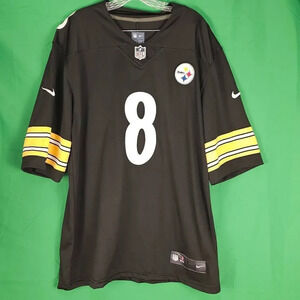 NFL Nike On Field #8 Pickett Pittsburgh‎ Steelers Jersey Large
